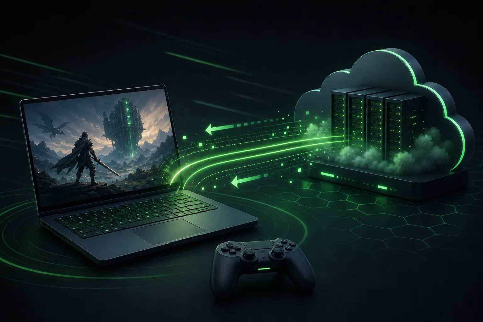 GeForce NOW Firefox desteği için tarayıcı ile bulut sunucusu bağlantısı
