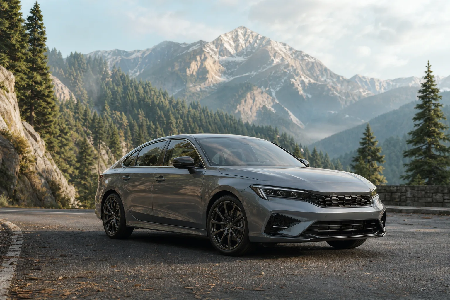 Gran Turismo 7 1.71 güncellemesi kapsamında Whistler Scapes seçkisini temsil eden otomobil görseli